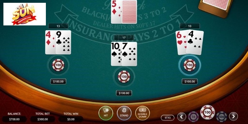 Cách chơi Blackjack Sunwin nhất định phải nắm