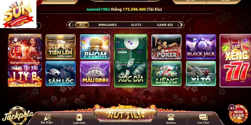 Tìm hiểu về cổng game bài Sunwin