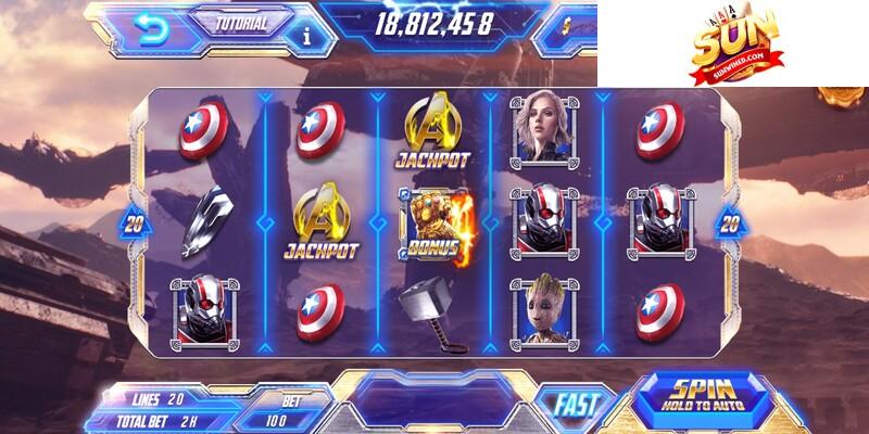 Game Slots Avenger đồ họa đặc sắc