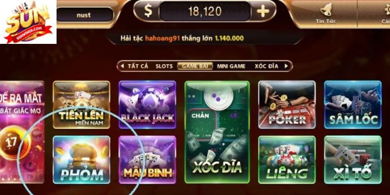 Lý do cược thủ nên chơi tại game bài Sunwin