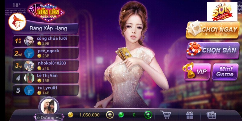 Kinh nghiệm chơi game Tiến Lên Miền Nam tại Sunwin